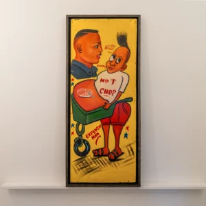 Original Ghana Barber Sign – Expensive Man
