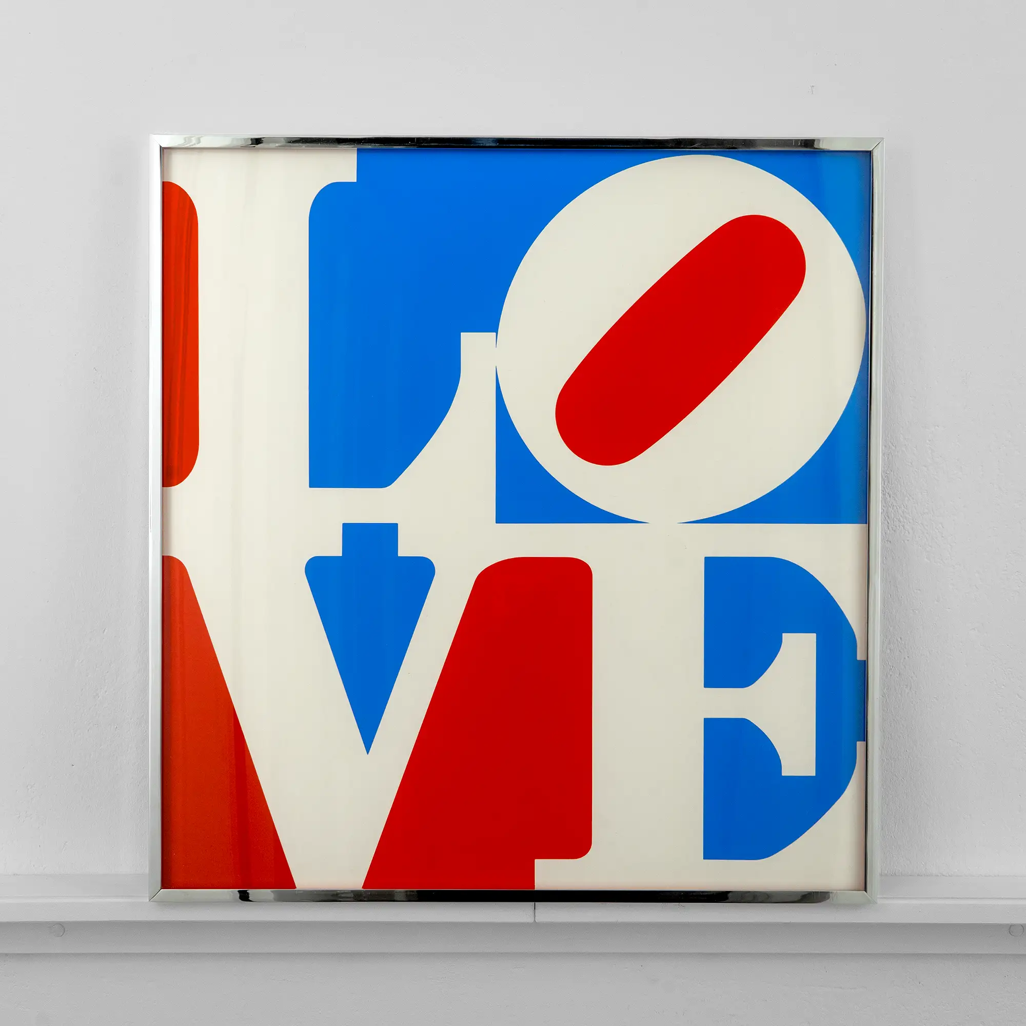 Robert Indiana – LOVE in Blue and Red