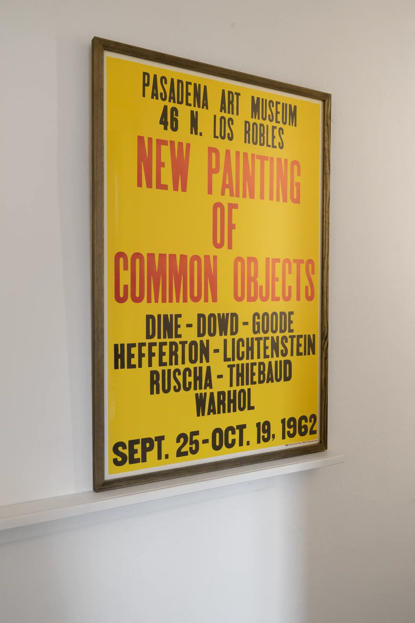 Edward Ruscha – New Painting Of Common Objects