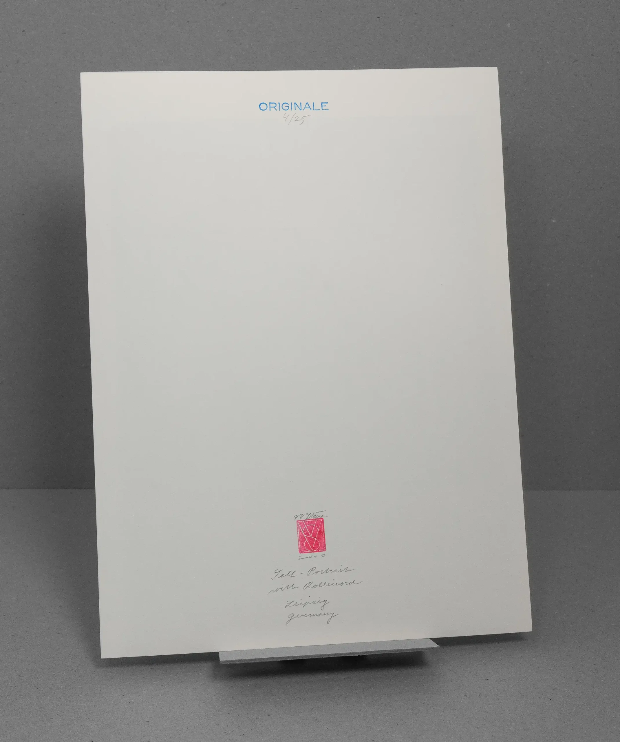 Vojtech V. Slama – Self-Portrait with Rolleicord (Leipzig 2003) - Image 2