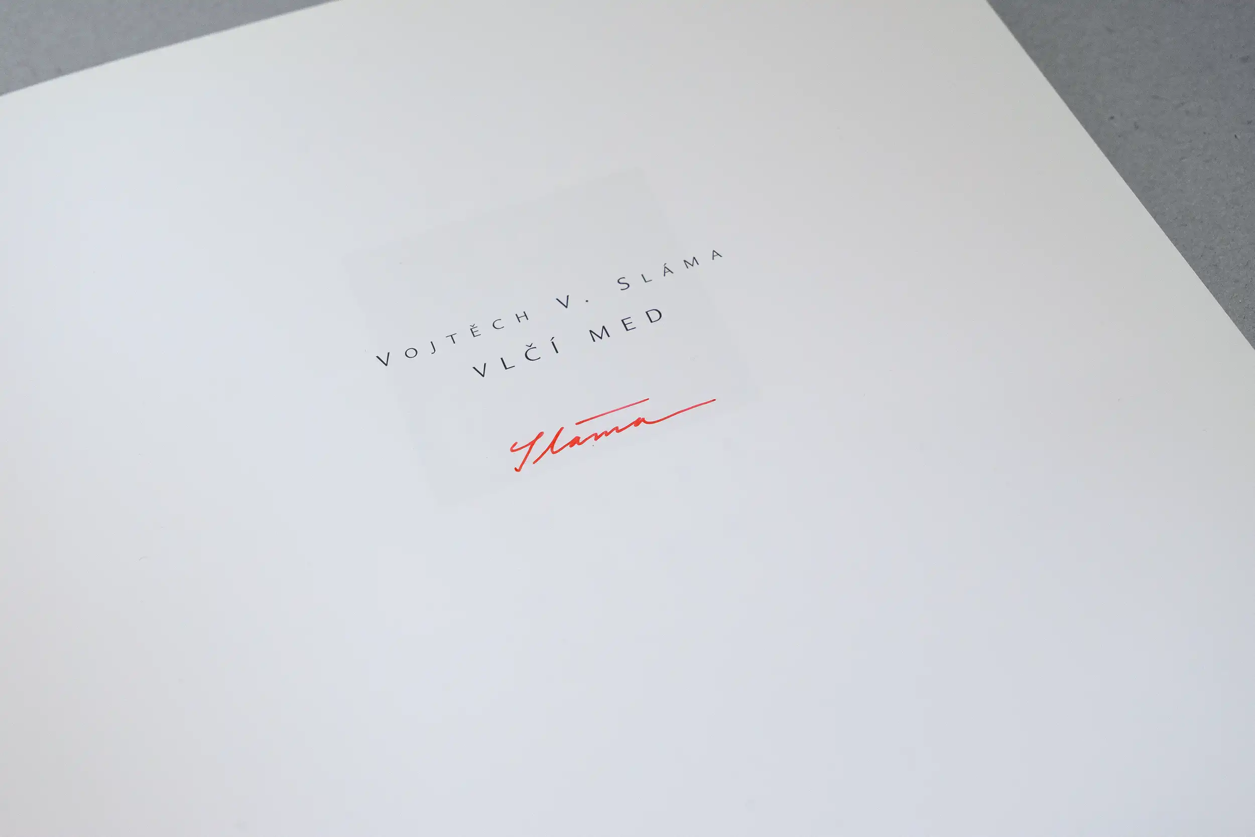 Vojtech V. Slama – Wolf's Honey (Vlci med) photo book - Image 5